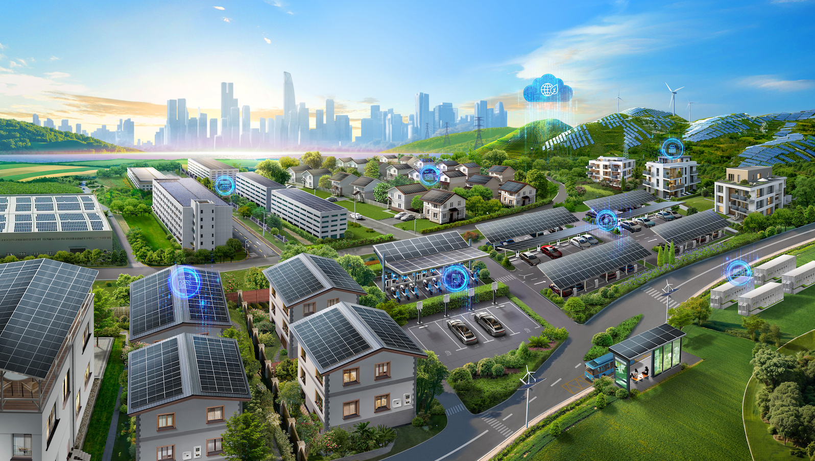 一图读懂正泰安能智能微电网解决方案