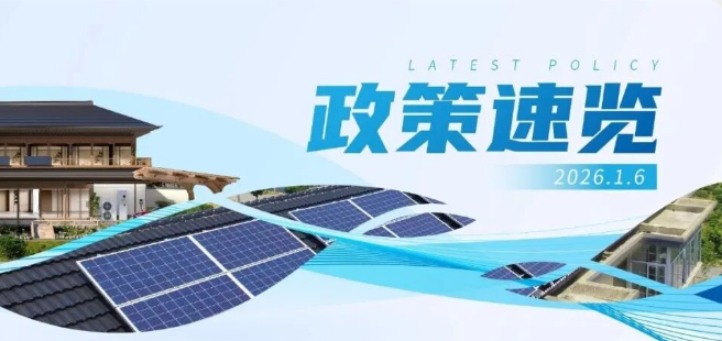12月政策速览 | 加快绿色低碳转型，推动新能源成为电力装机主体